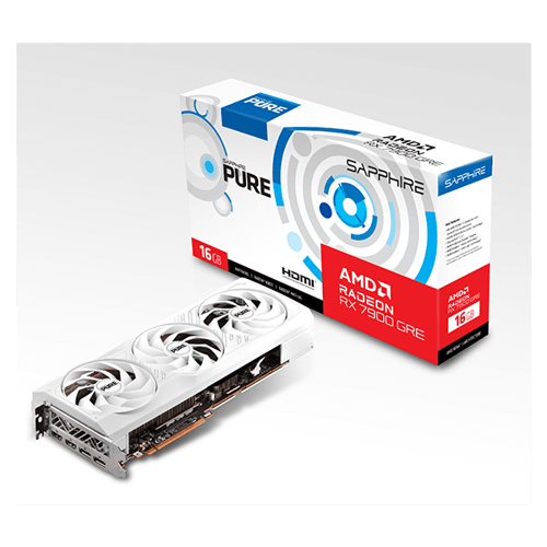 Sapphire Pure Radeon RX 7900 GRE OC 16GB Graphics Card (11325-03-20G)